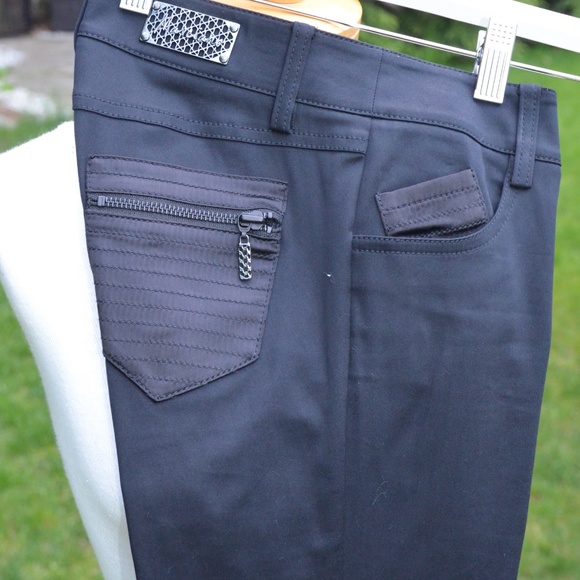 MARCIANO EMBELLISHED BLACK PANTS / BUNDLE & SAVE! - Picture 3 of 15